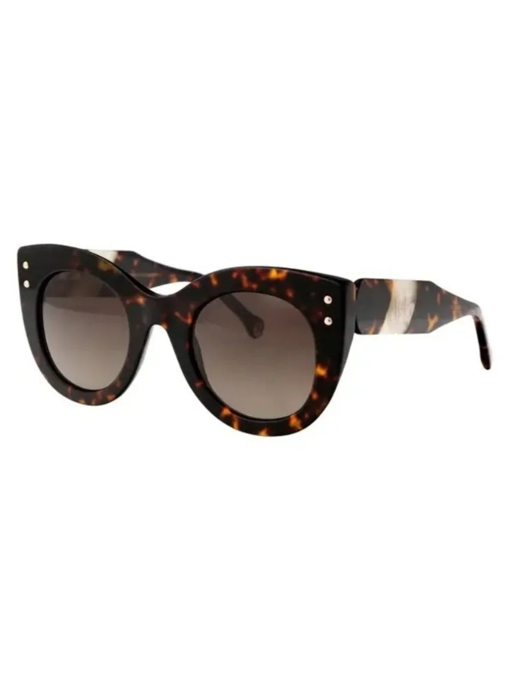 CAROLINA HERRERA Butterfly Full Rim Sunglasses - Brown